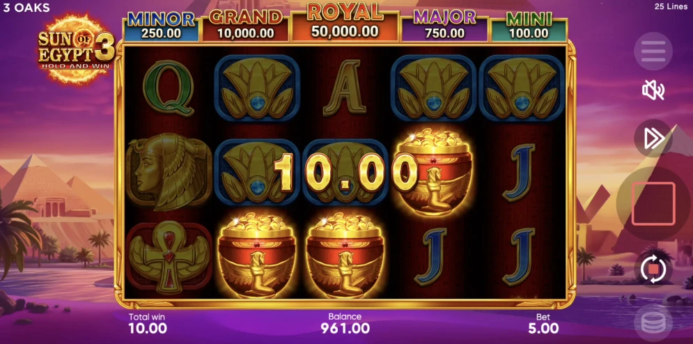 Sun of Egypt 3 Slot